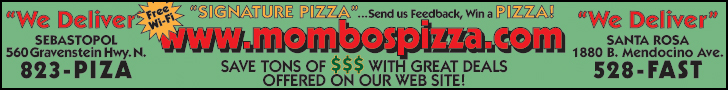 Mombo's Pizza - Sebastopol - Santa Rosa - Delivery